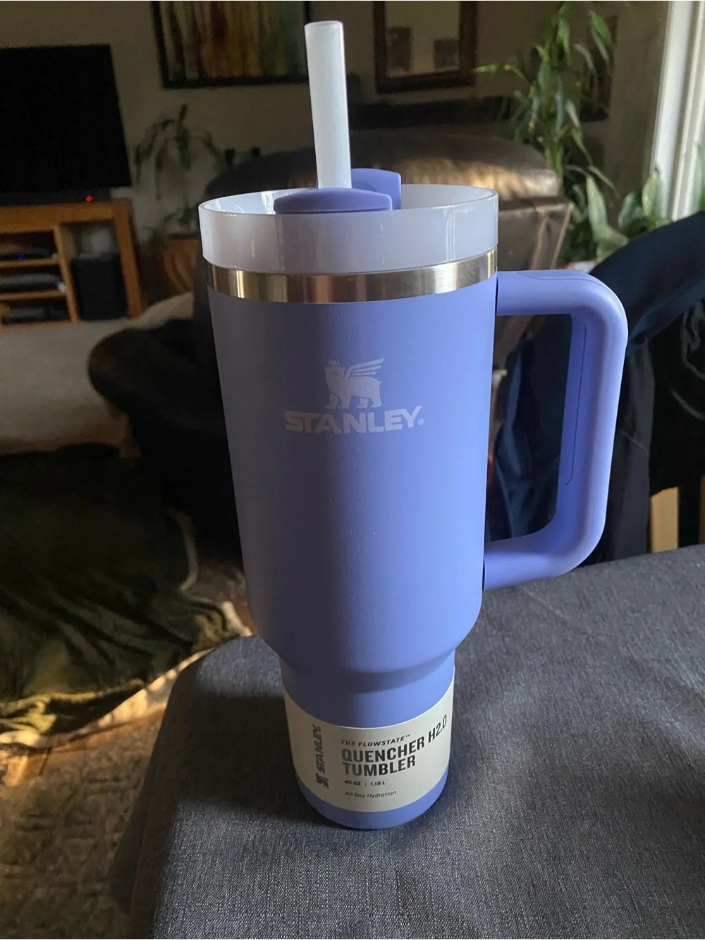 Stanley Lavender Quencher H2.0 Insulated Tumbler with Handle - Picture 2 of 2
